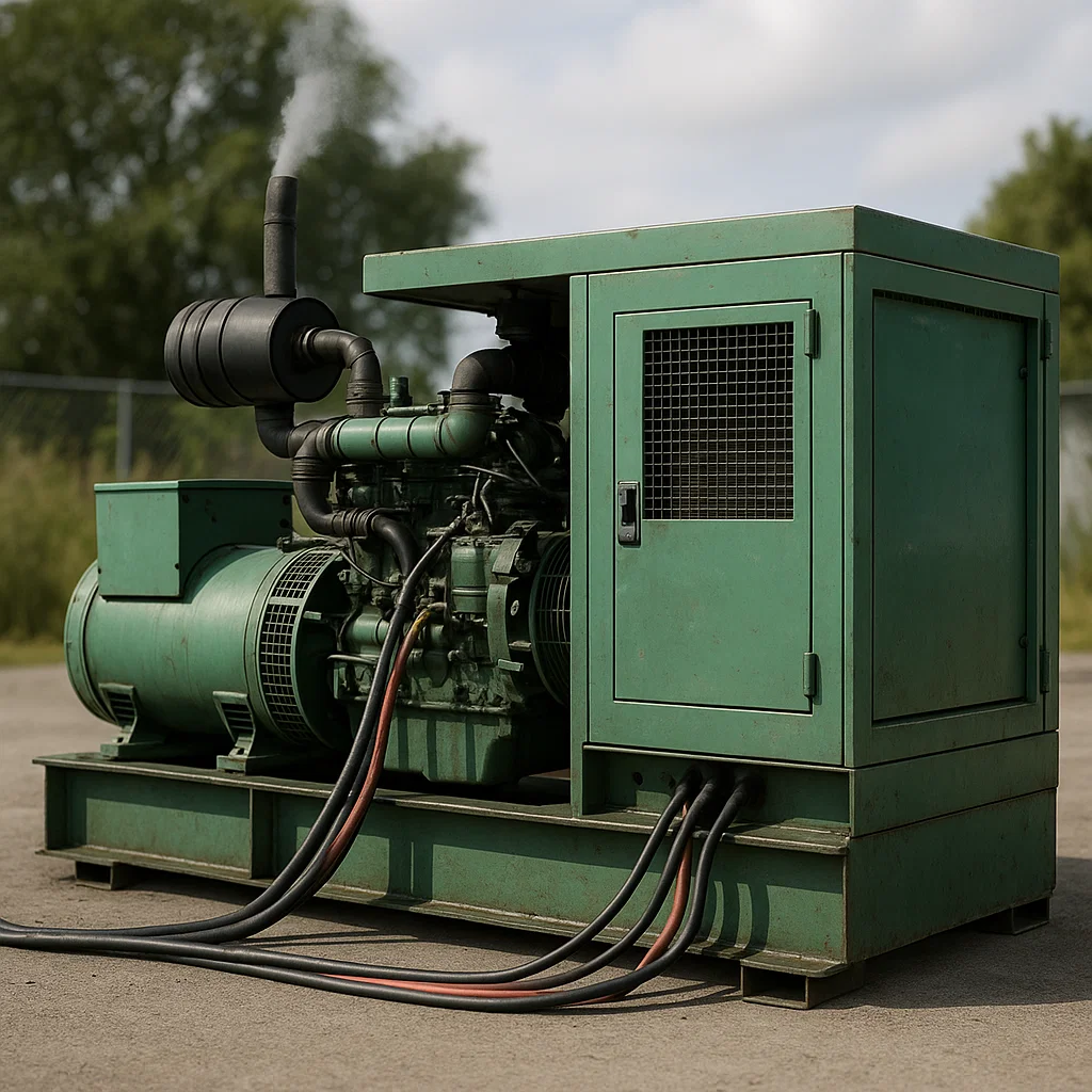 Geradorde energia elétrica para empresa