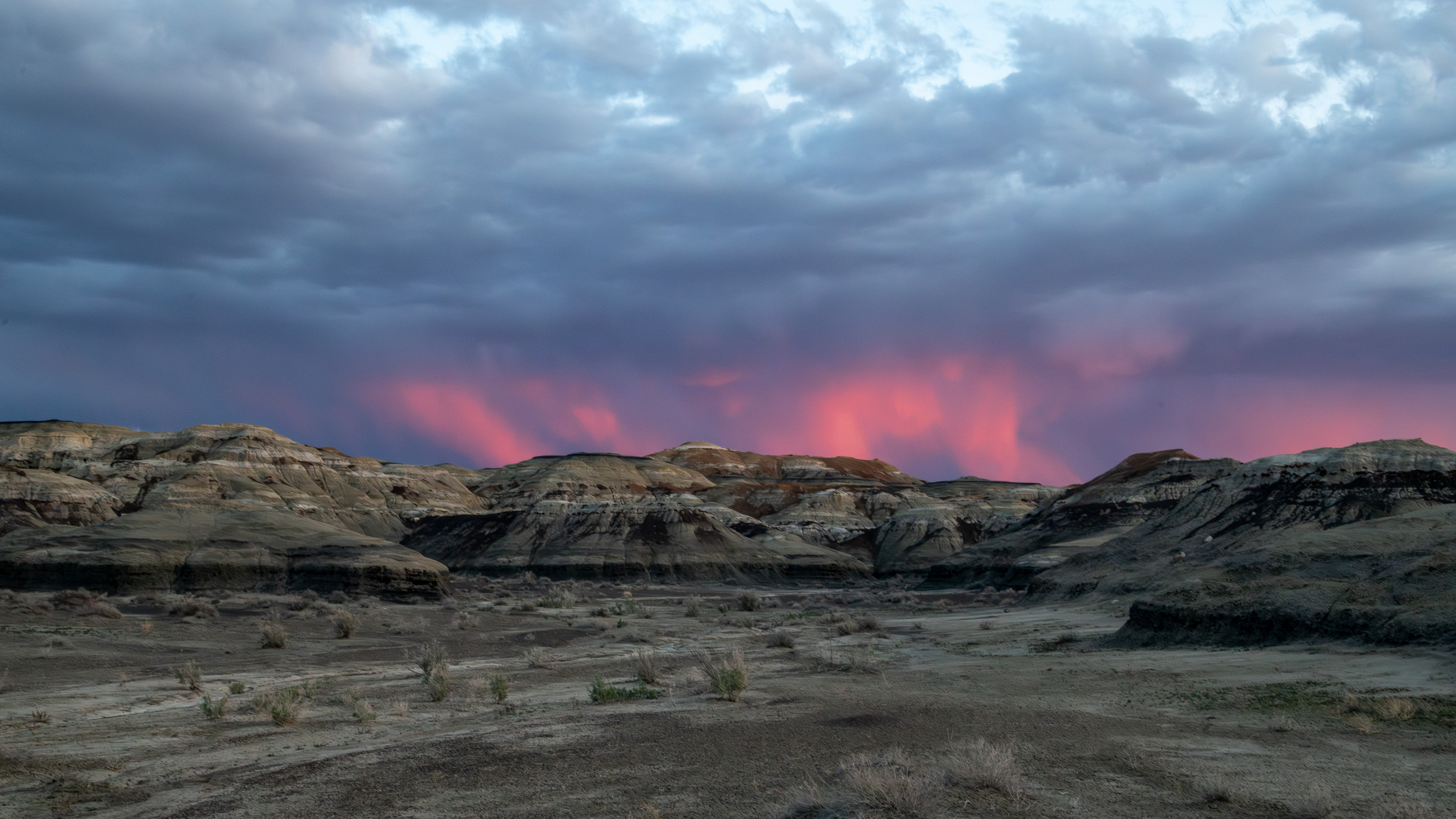 Pink Bisti Sunset