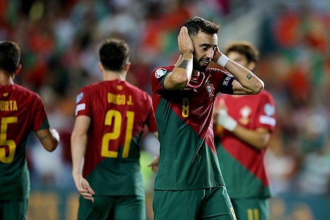 Info Main Bola Man of the Match Portugal vs Luksemburg: Bruno Fernandes