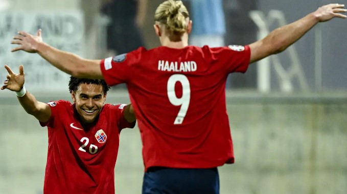 Info Main Bola Hasil Lengkap Kualifikasi Euro 2024: Haaland Bawa Norwegia Pesta Gol, Spanyol Juga Menang