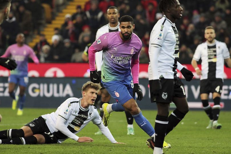 Info Main Bola Man of the Match Udinese vs AC Milan: Ruben Loftus-Cheek