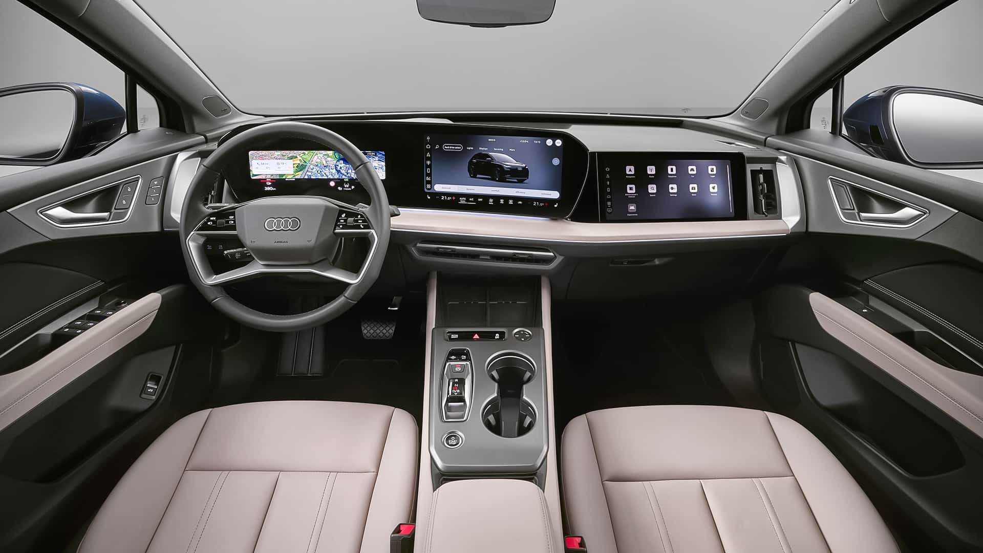 Audi Q4 E-Tron 2027: V2L, зарядка 185 кВт и объединённый экран. Заказы с июня — photo 10