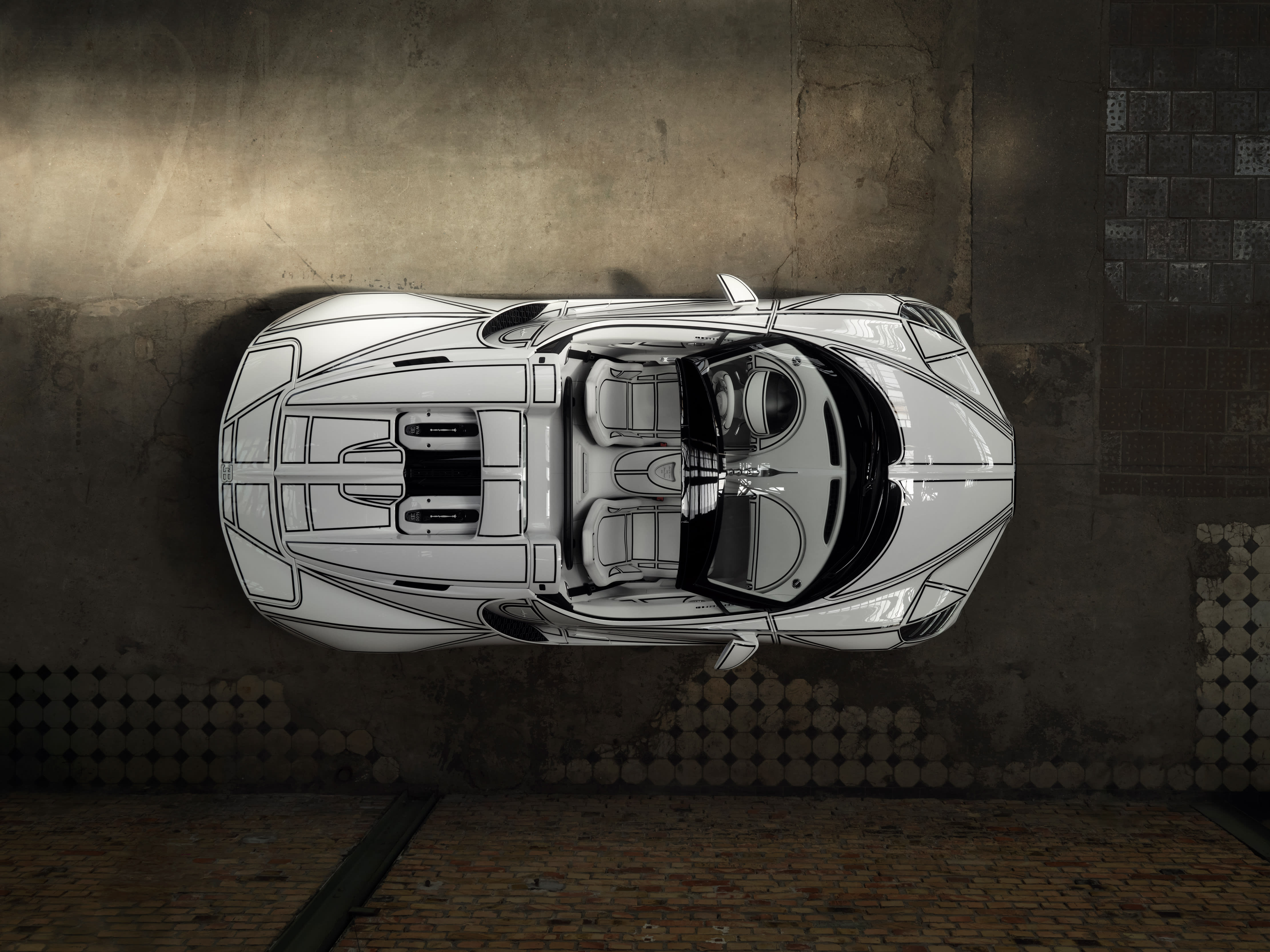 Bugatti W16 Mistral Blanc Éternel: a one-off, porcelain-trimmed farewell to the W16 - photo 4