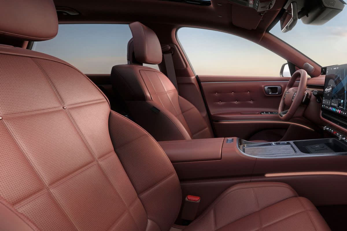 Hyundai Grandeur facelift: new hybrid, Android Automotive, physical climate buttons — orders open — photo 5