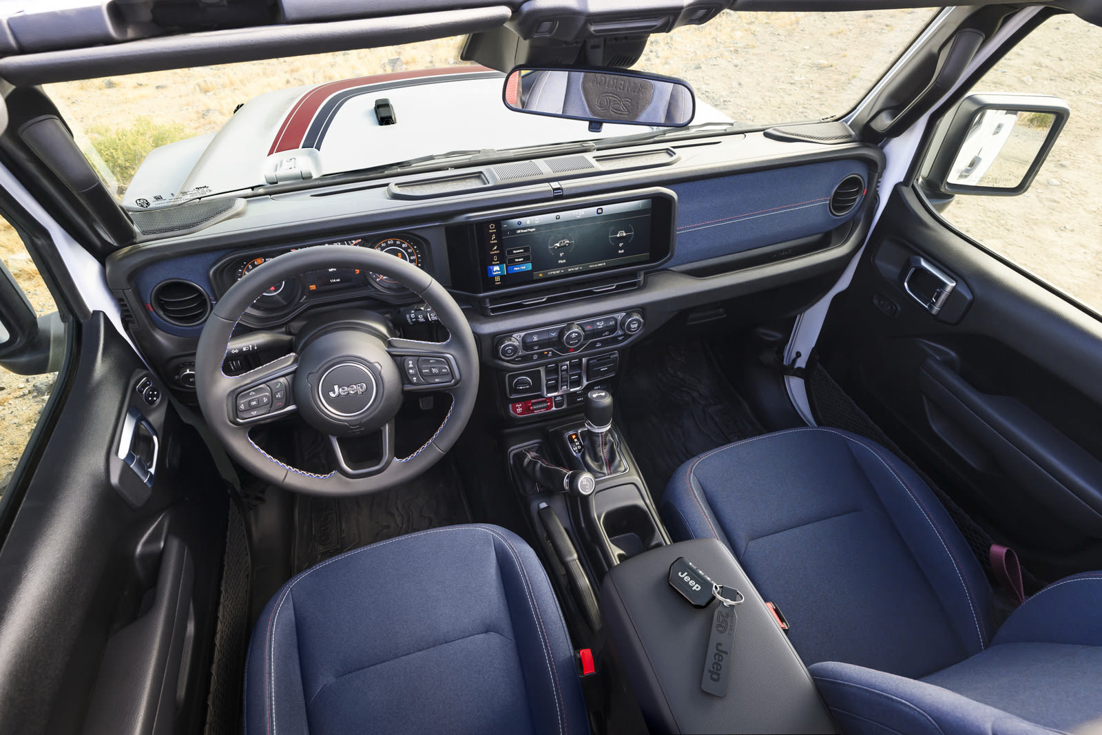Jeep Wrangler America250: Captain America shield on the spare, V8 optional, $2,095 premium — photo 2