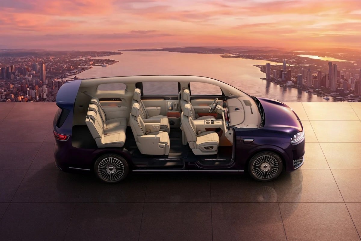 Luxeed V9: Chery × Huawei's full-size EREV MPV goes on sale in China from ¥389,800 — photo 10