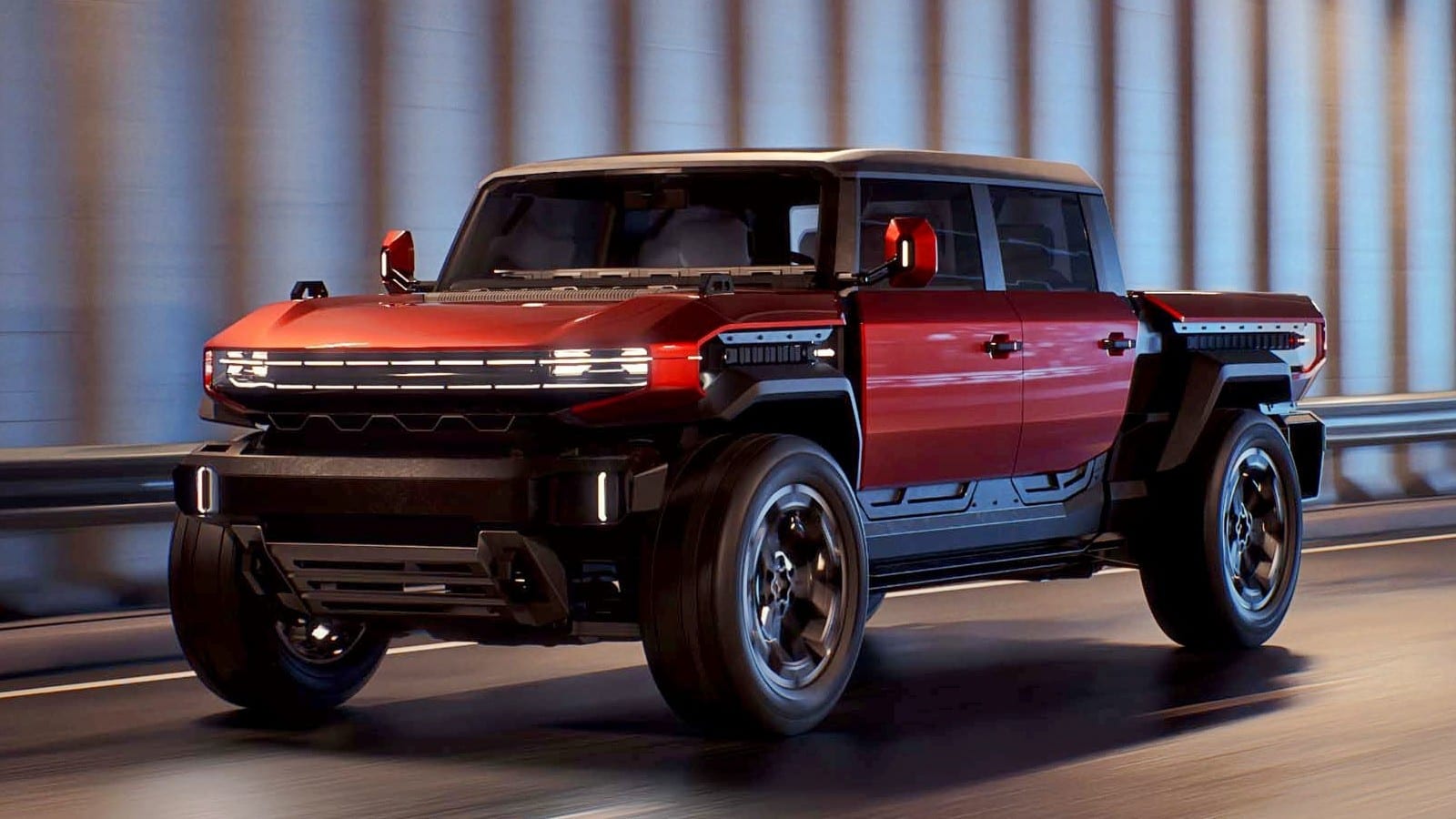 GMC Hummer X Concept Debuts with a 3D-Printed Modular Body — photo 6
