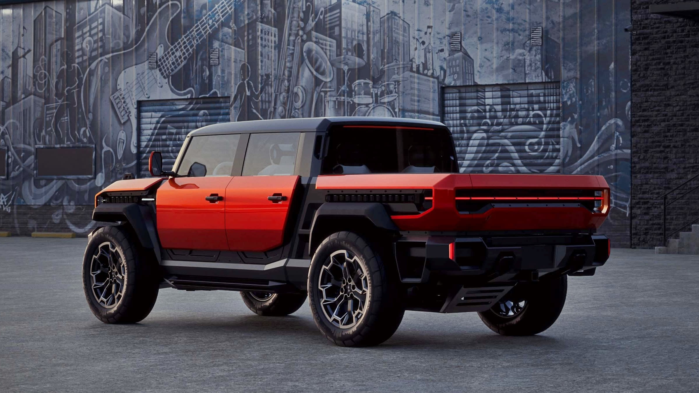 GMC Hummer X Concept Debuts with a 3D-Printed Modular Body — photo 7