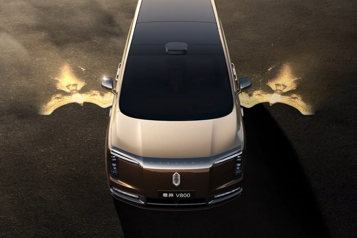 Maextro V800: Huawei and JAC's luxury brand reveals a full-size minivan