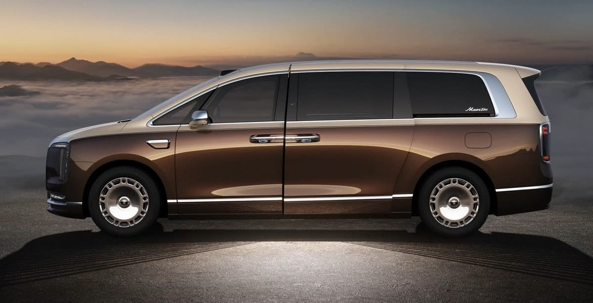 Maextro V800: Huawei and JAC's luxury brand reveals a full-size minivan - photo 7