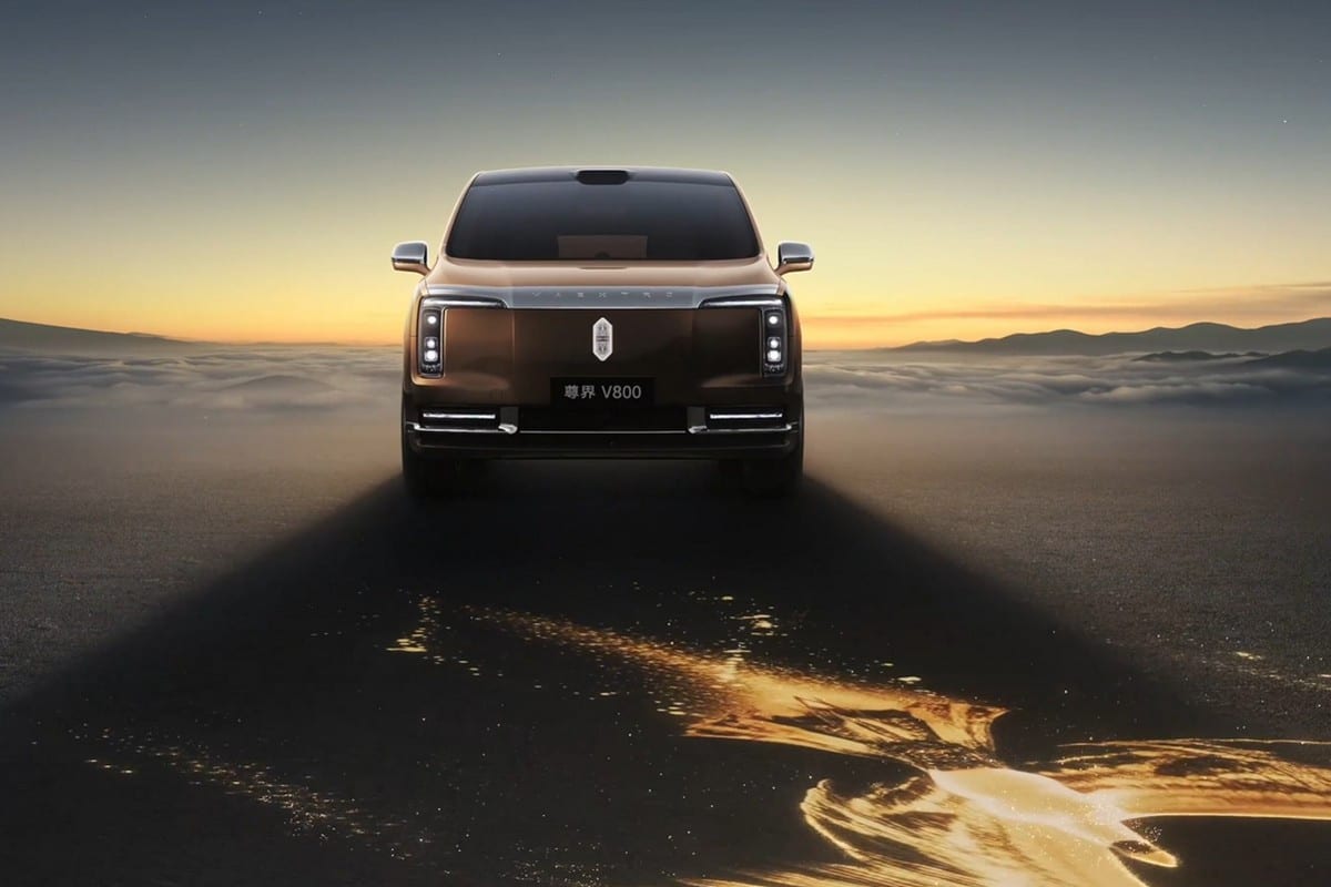 Maextro V800: Huawei and JAC's luxury brand reveals a full-size minivan - photo 2