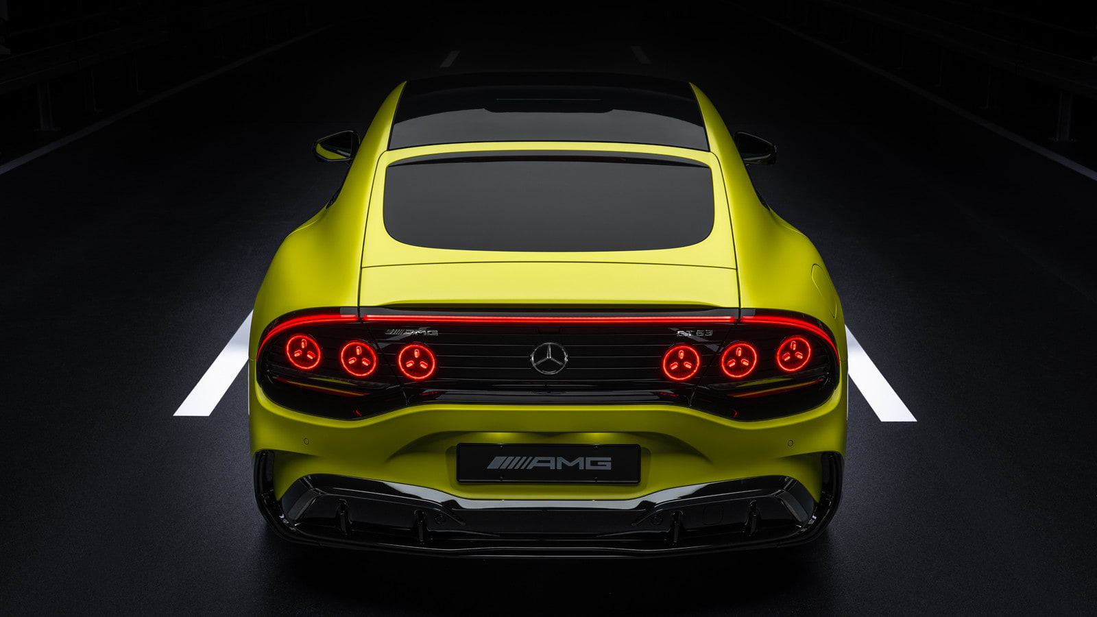Mercedes-AMG GT 4-door Coupe: three motors, 1169 hp, 11-minute charge