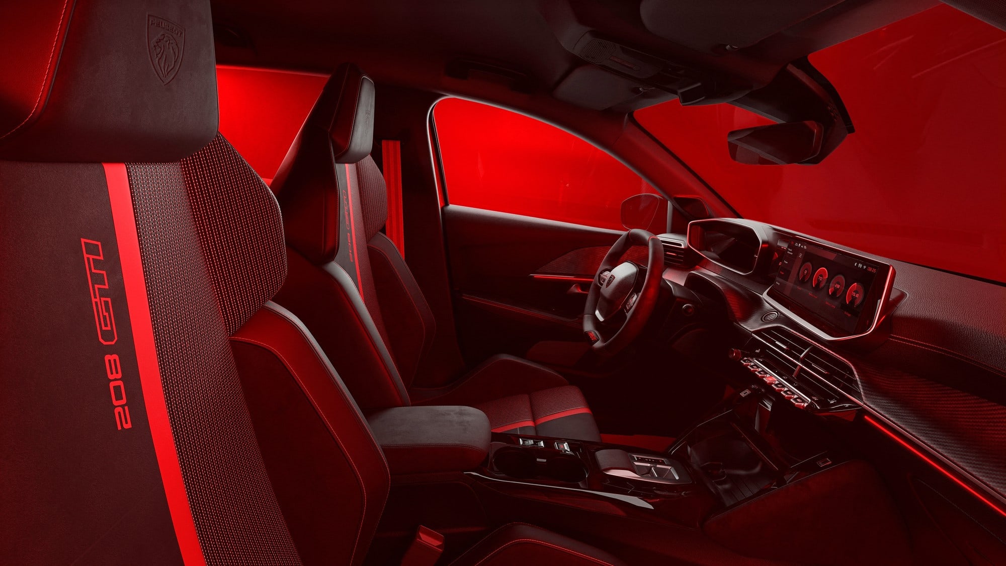 Peugeot E-208 GTi revealed: the GTi badge returns as a 280 hp electric hot hatch - photo 8