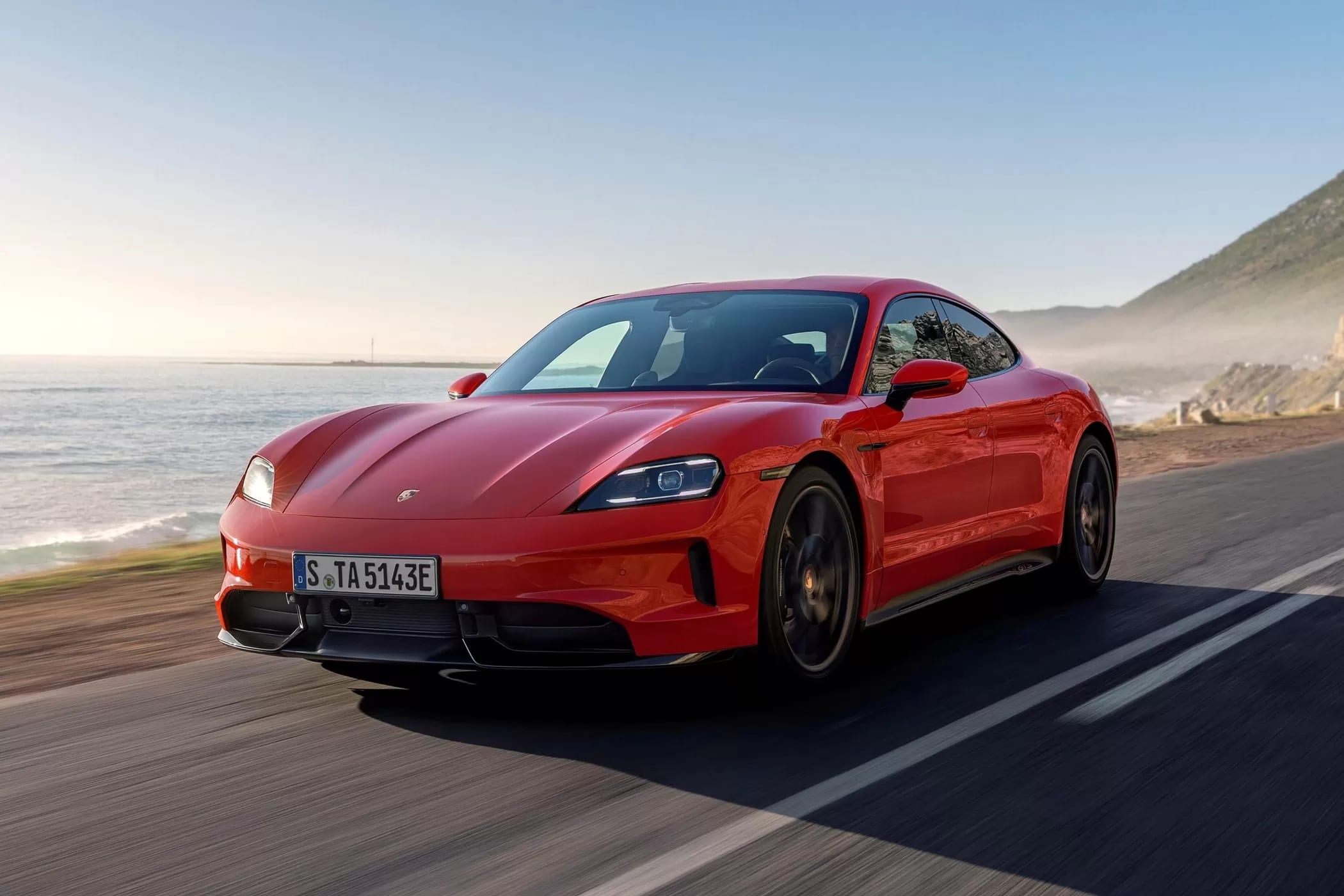 Porsche Taycan 2027: E-Shift simulates eight gears via paddles, NACS becomes standard