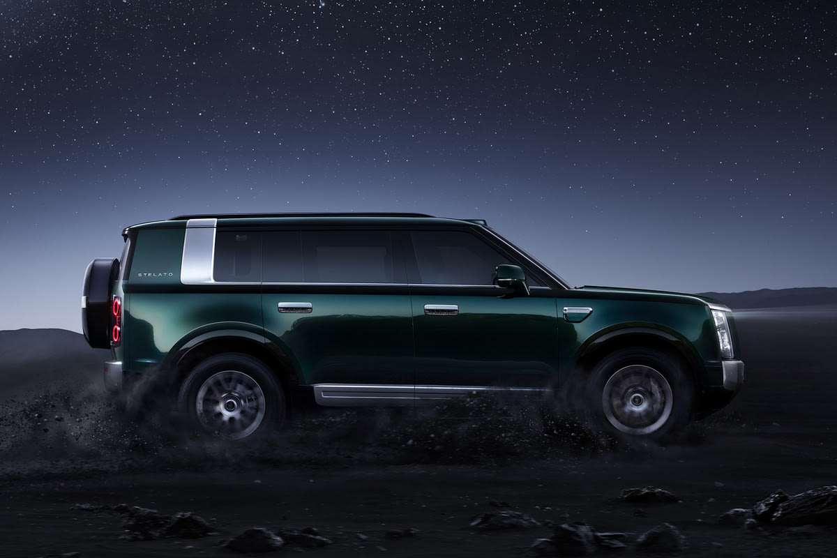 Stelato G9: BAIC and Huawei's second HIMA model is a Defender-silhouette SUV with EREV and BEV options - photo 3