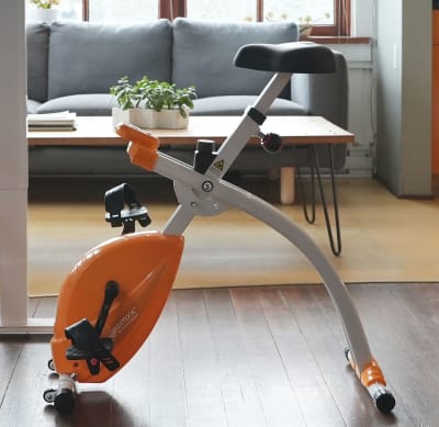 Ergonomyx Under-Desk Bike with Smart Sit-Stand Desk