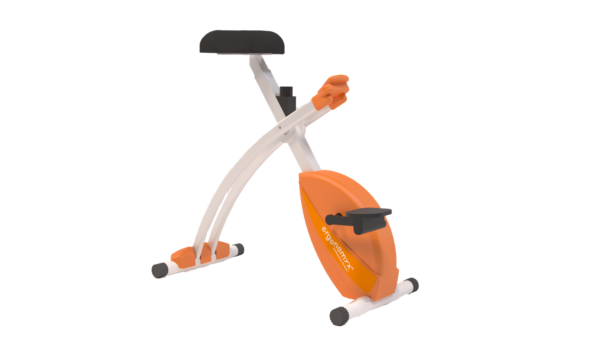 stationary bike under desk