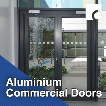 Aluminium Commercial Doors
