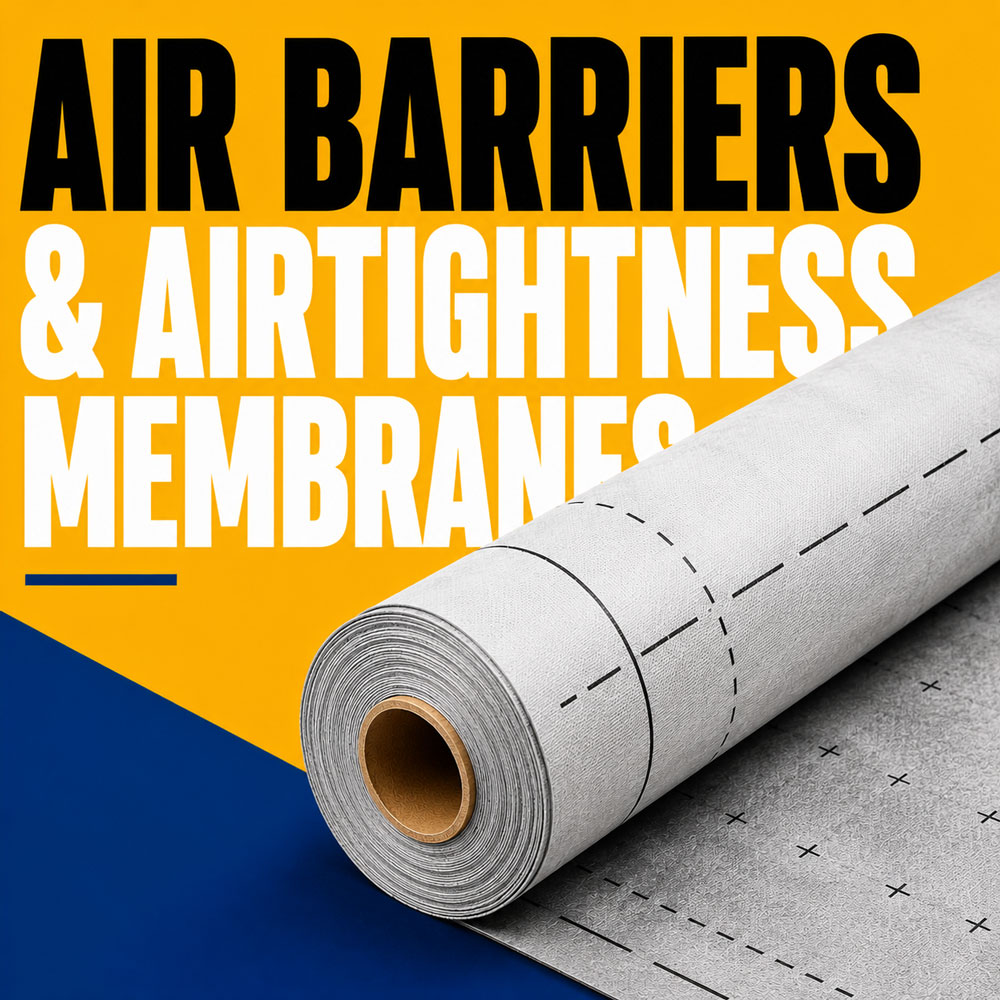Air Barriers & Airtightness Membranes