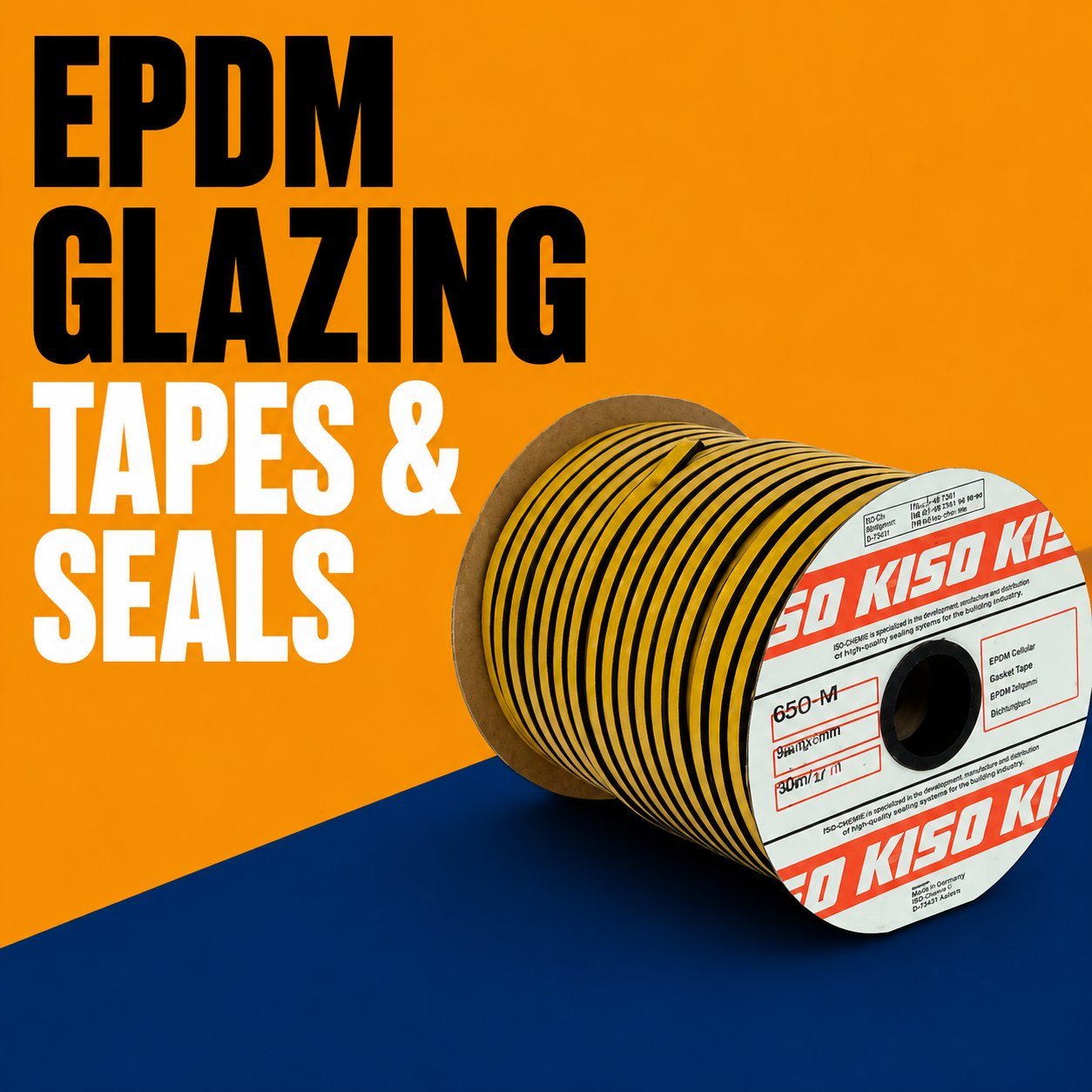 EPDM Glazing Tapes & Seals