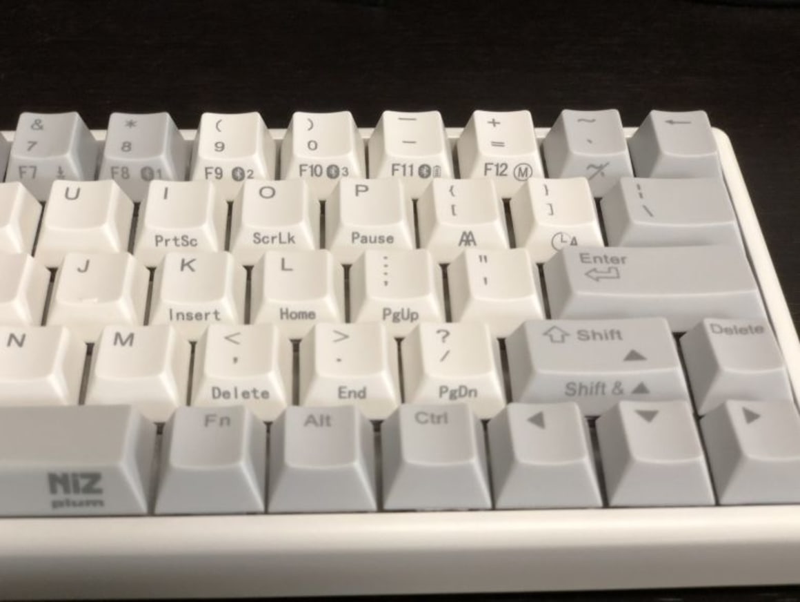 中華製静電容量無接点方式キーボード Niz Atom66 買ったのでhhkbと比較レビュー Let S Hack Tech