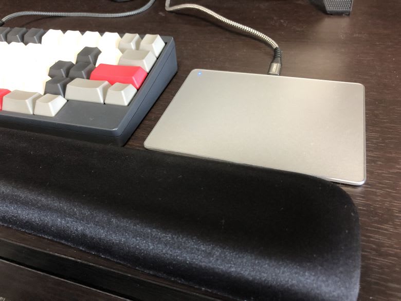 キーボードとの高さ比較