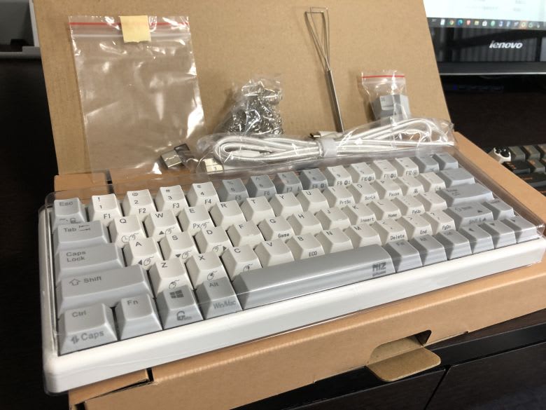 中華製静電容量無接点方式キーボード Niz Atom66 買ったのでhhkbと比較レビュー Let S Hack Tech