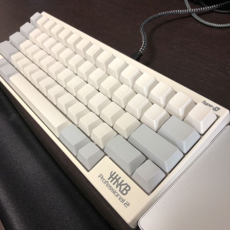 漂白後のHHKB