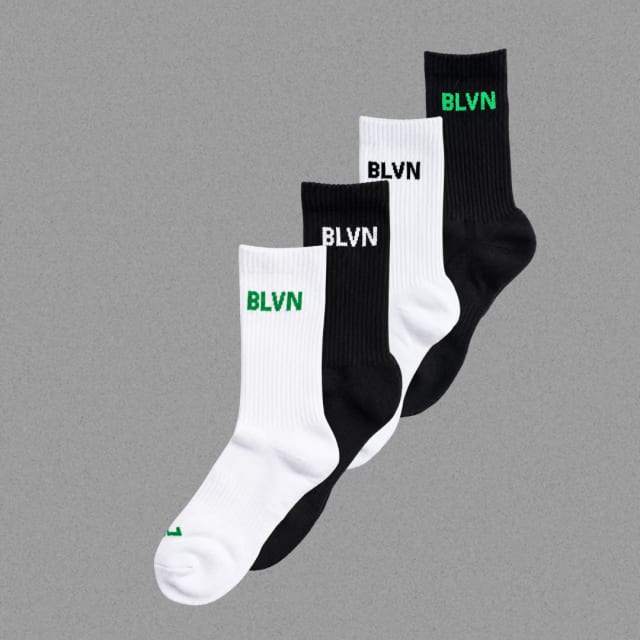 Bullishliving Pair of Crew socks  undefined ready for whatever