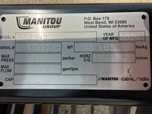 Additional Image for 78" Manitou Skeleton Rock Bucket