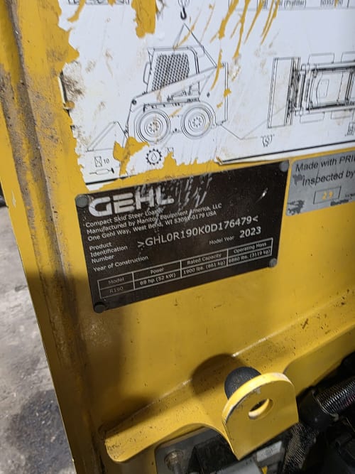 Additional Image for 2023 Gehl R190 Skidloader