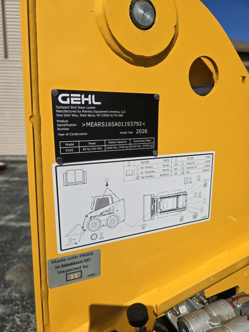 Additional Image for Gehl R165 Skidloader
