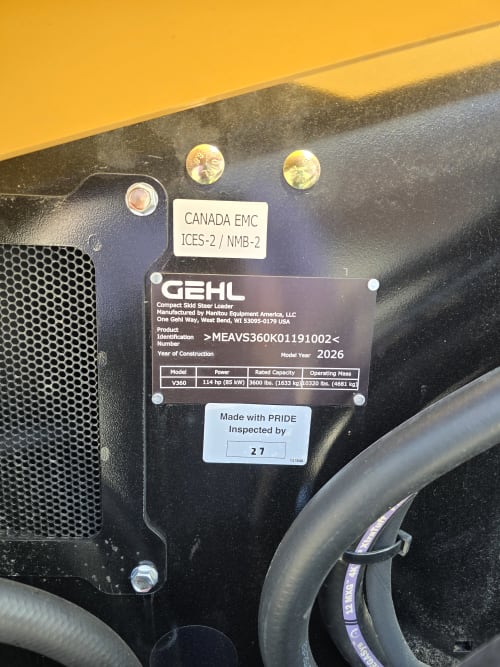 Additional Image for Gehl V360 Skidloader