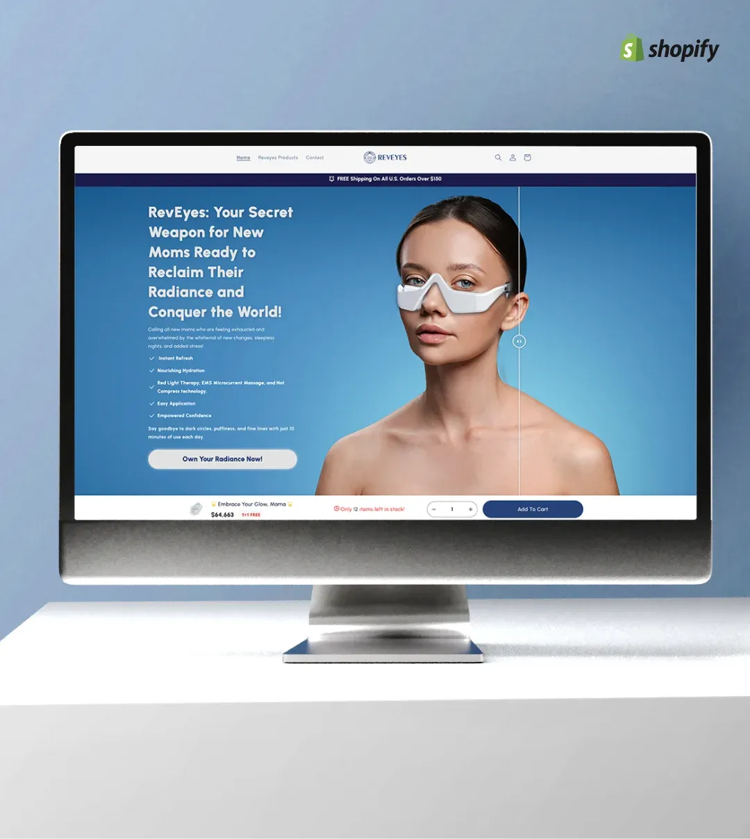 E-commerce Omnicanal Shopify Cuidado Postparto para Mamás