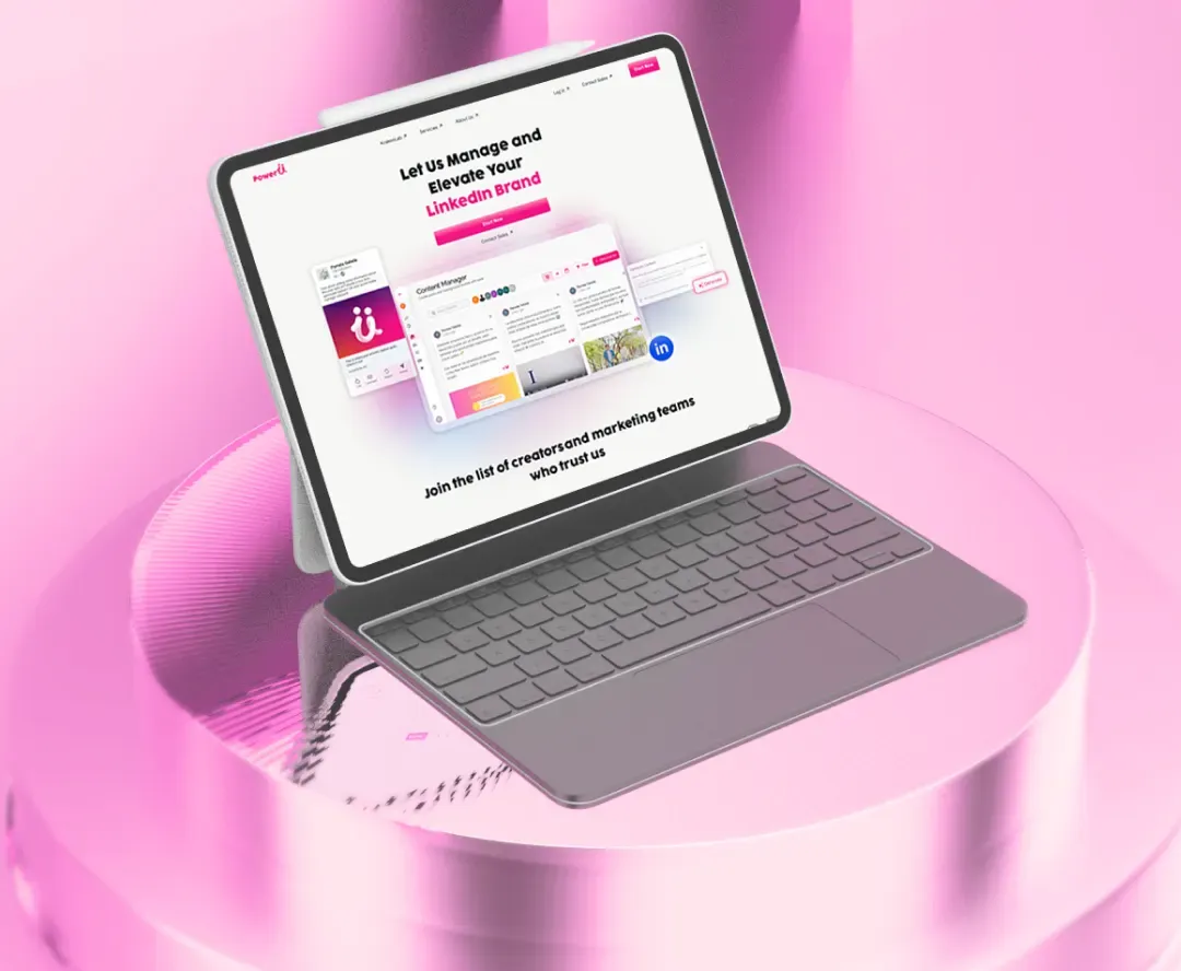 Website con Velo by Wix para LinkedIn Content AI