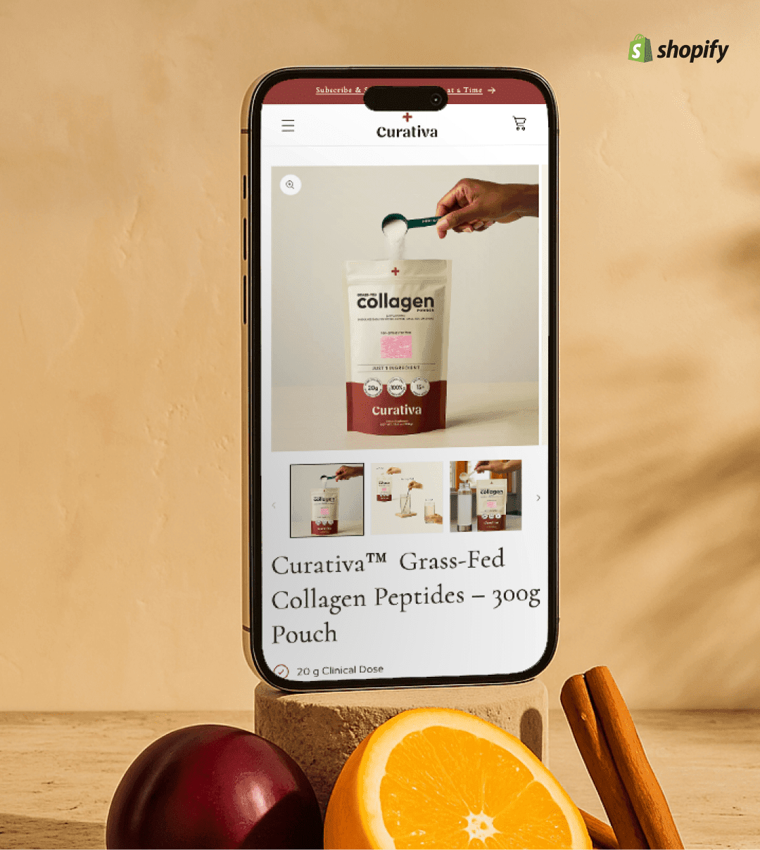 Desarrollo en Shopify para Colágeno y Automatización Inventario