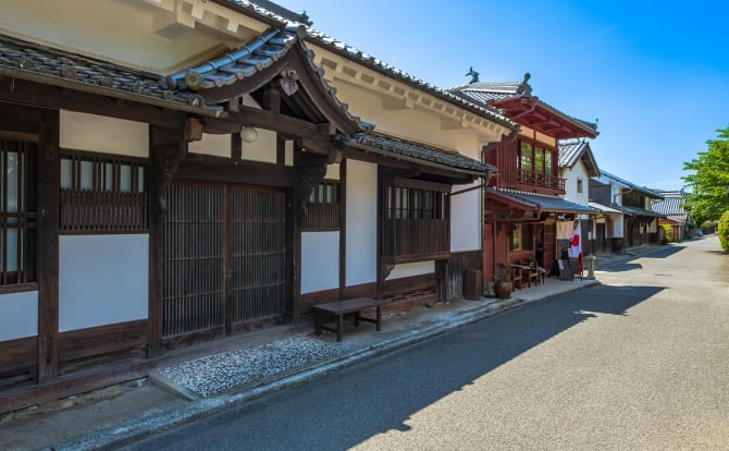 Unomachi townscape