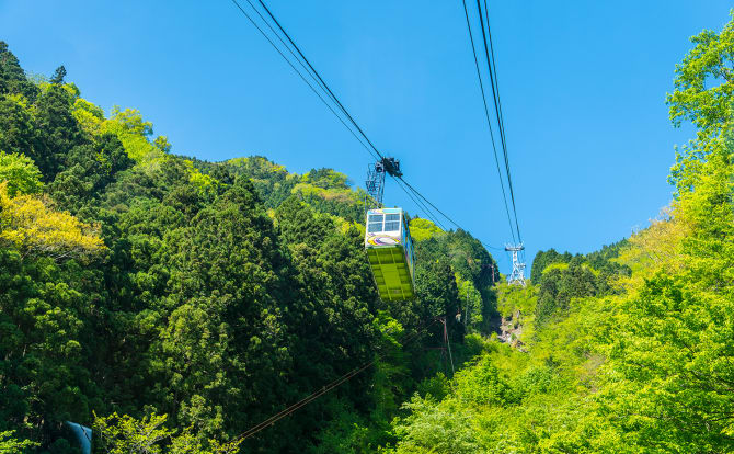 石鎚登山纜車