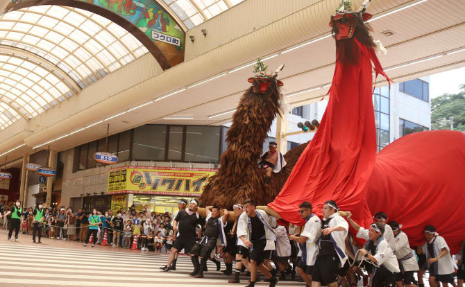 和靈大祭典宇和島牛鬼祭