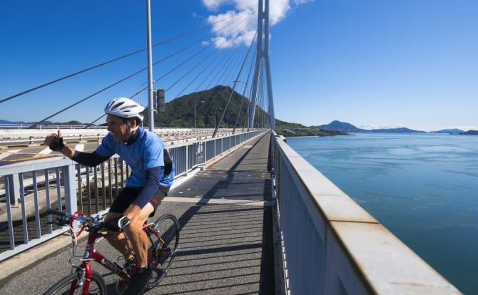 [Day 1] Cycling the Shimanami Kaido: Stunning Views of the Seto Inland Sea & Unforgettable Food