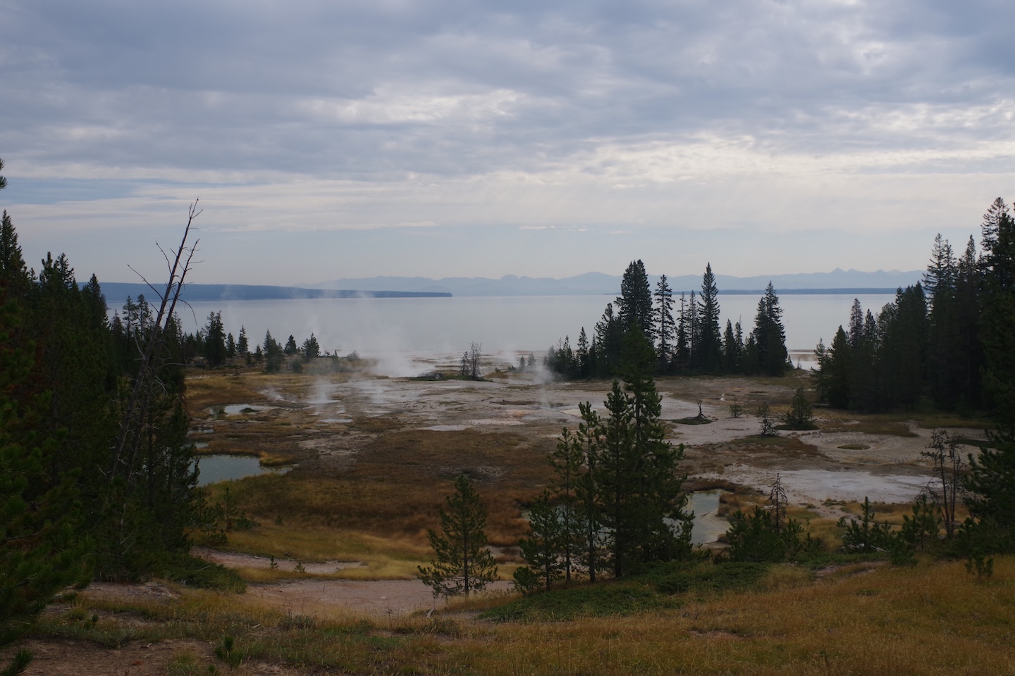 Hot springs, Yellowstone Lake, Yellowstone