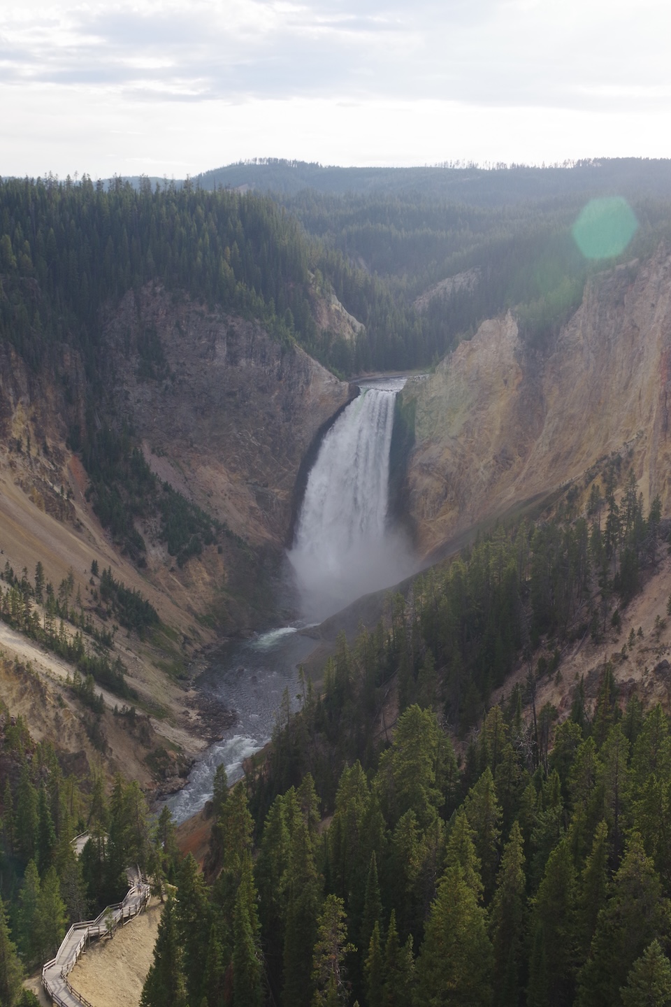 Lower Falls, Grand Canyon of the Yellowstone, Yellowstone