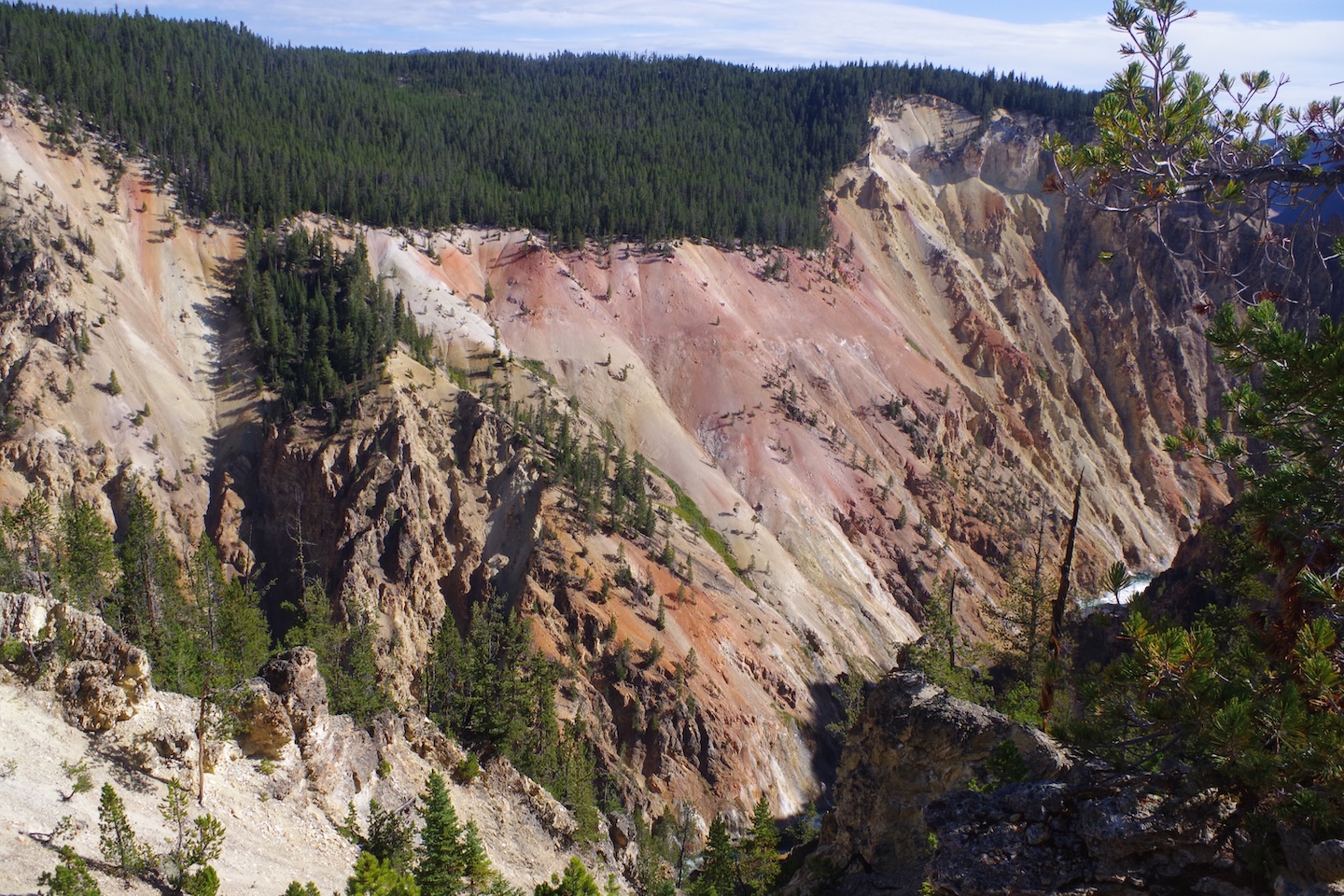 Grand Canyon of the Yellowstone, Yellowstone