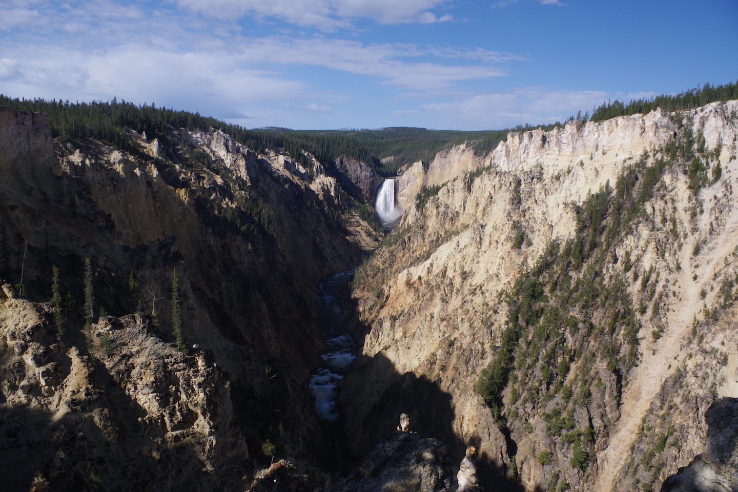Lower Falls, Grand Canyon of the Yellowstone, Yellowstone