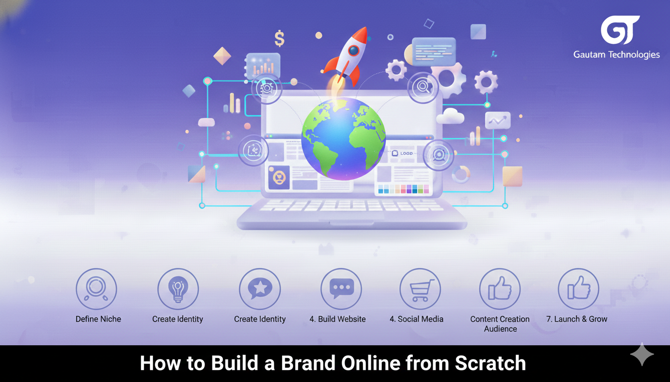 How to Build a Brand Online from Scratch