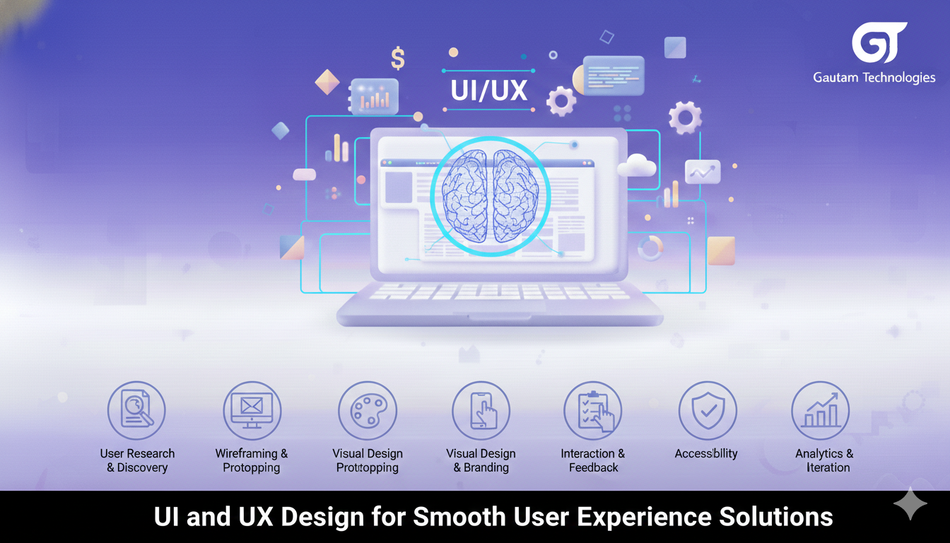 UI and UX Design for Smooth User Experience Solutions