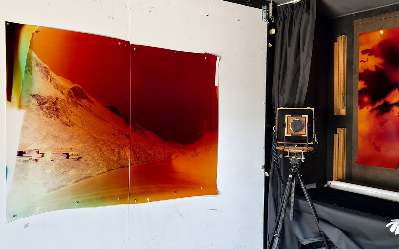 8-second Camera Obscura motiongraph – light and time flow captured in one breath