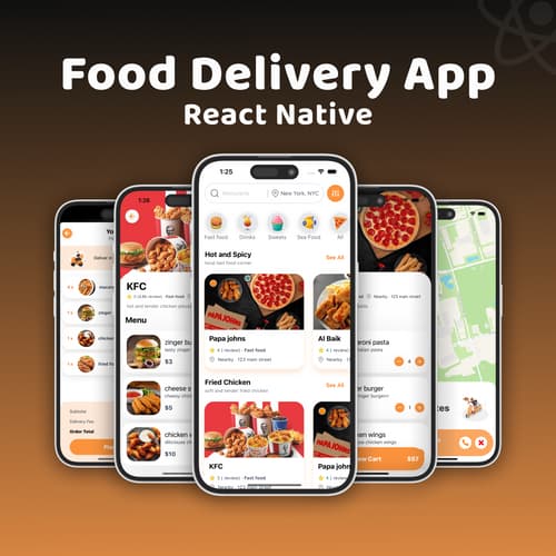Food Delivery App - Papa John's Clone