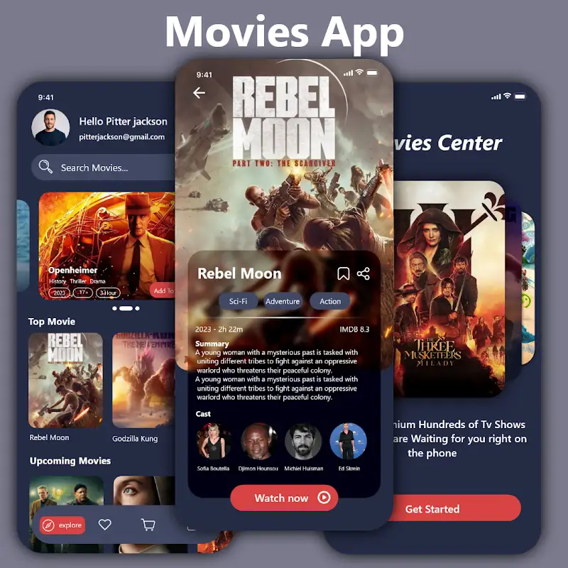Movies App (Kotlin + MVVM Architecture)