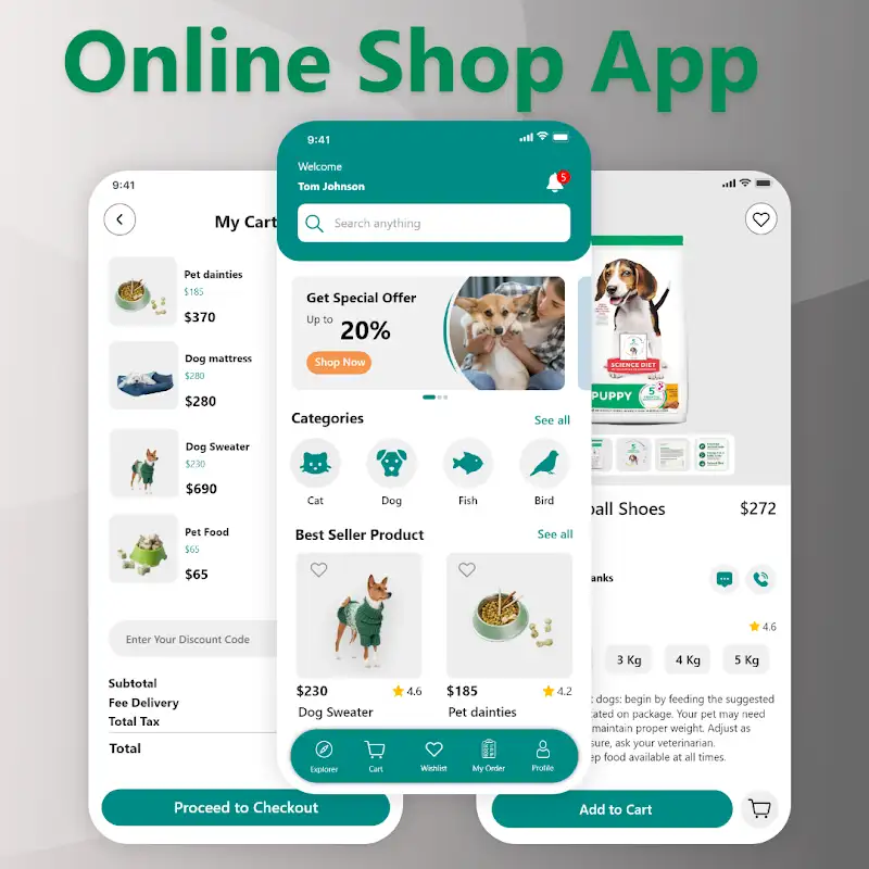 🐾 Pet Store App – Kotlin MVVM & Firebase